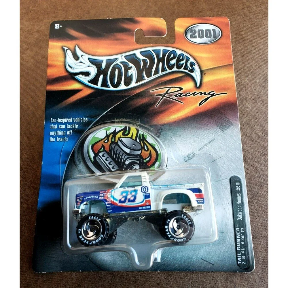 2001 HOT WHEELS RACING TAIL GUNNER 2/4 In A Series Oakwood Homes # 29506 1:64